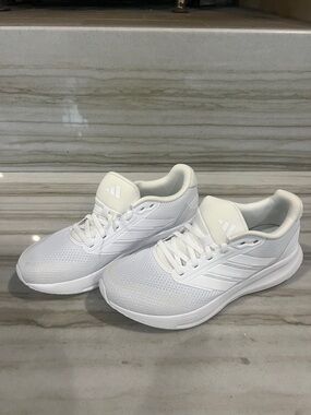 Adidas All-White Running Sneakers